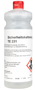 Heinol Sicherheitskaltreiniger TE231 Silikon- und Kleberentferner